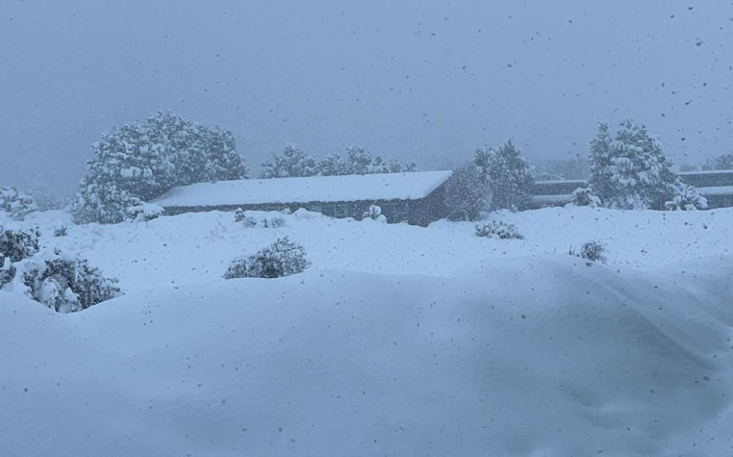 Aoraki / Mt Cook snow.