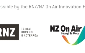 RNZ/NZ On Air Innovation Fund logos