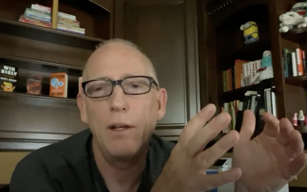 Scott Adams on his YouTube channel.