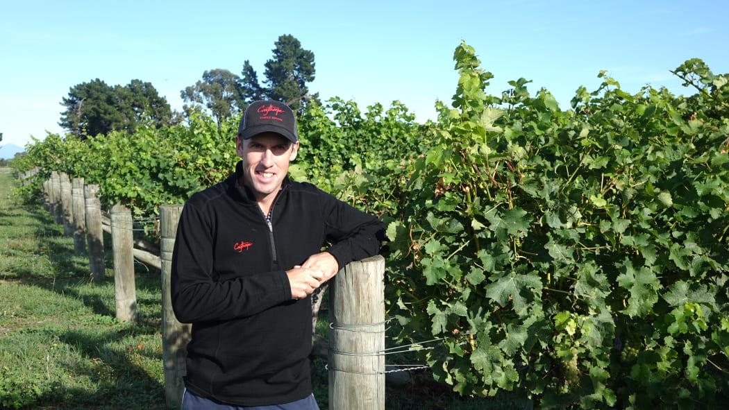 Marlborough grape grower and farmer Simon Bishell