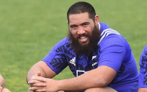 All Blacks prop Charlie Faumuina.