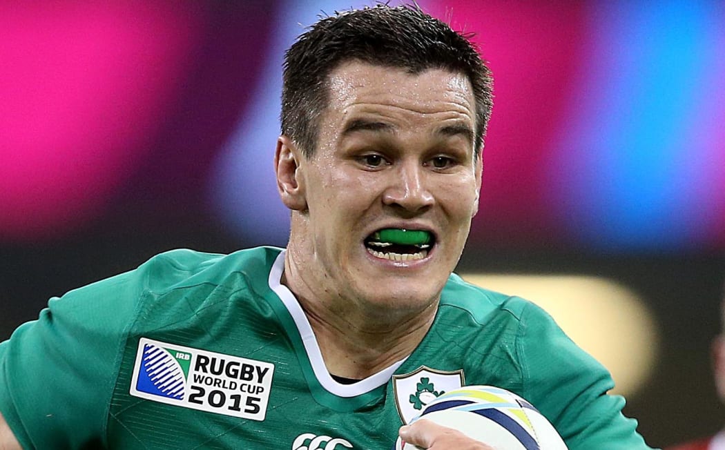 The Ireland first-five Jonny Sexton.