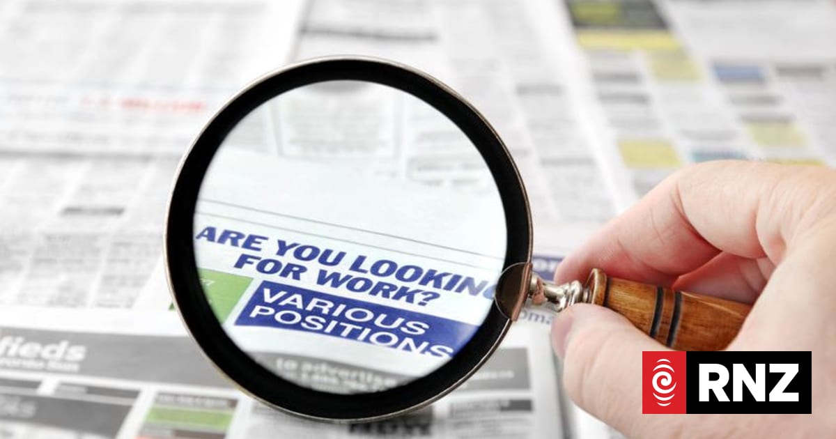 New Zealand job ads fall for third straight month