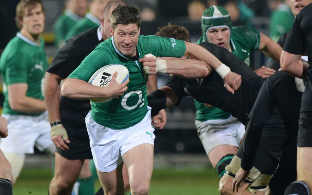 Ronan O'Gara played 128 games for Ireland.