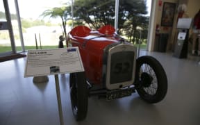 Mclaren Austin 1929 displayed at the Southward Car Musuem.