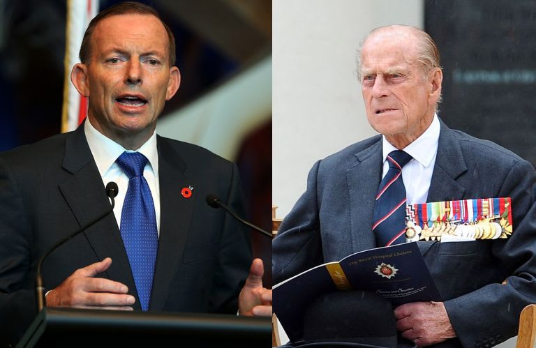 Tony Abbott (left) was widely criticised for his decision.