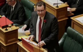 Finance Minister Grant Robertson delivers his 2018 Budget.