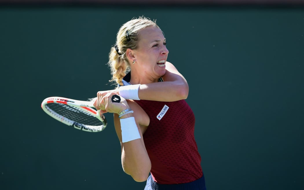 Anett Kontaveit of Estonia