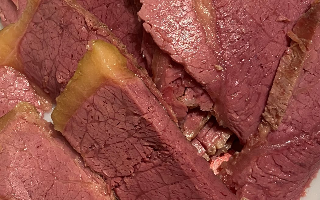 Step-mum Rose's corned beef