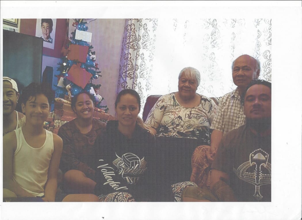 Muagututi'a Aliota Harry Tauafiafi and family Xmas 2018
