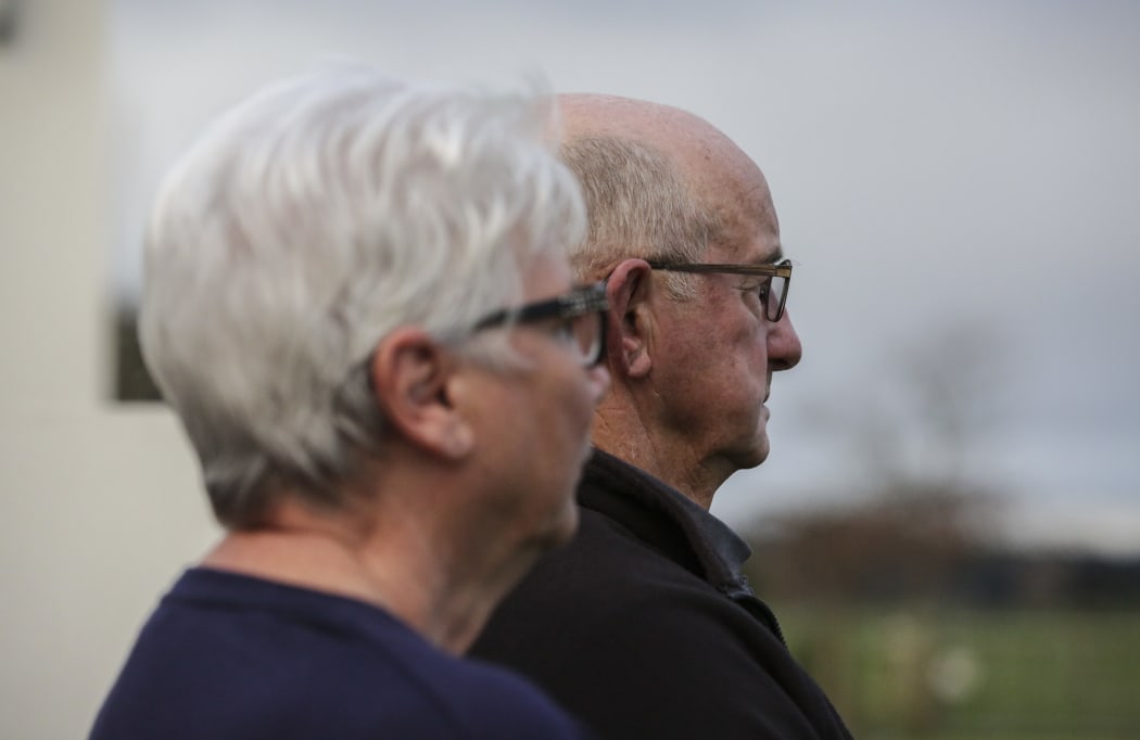 Liz and Bruce Kinloch have had their water contaminated by firefighting foam.