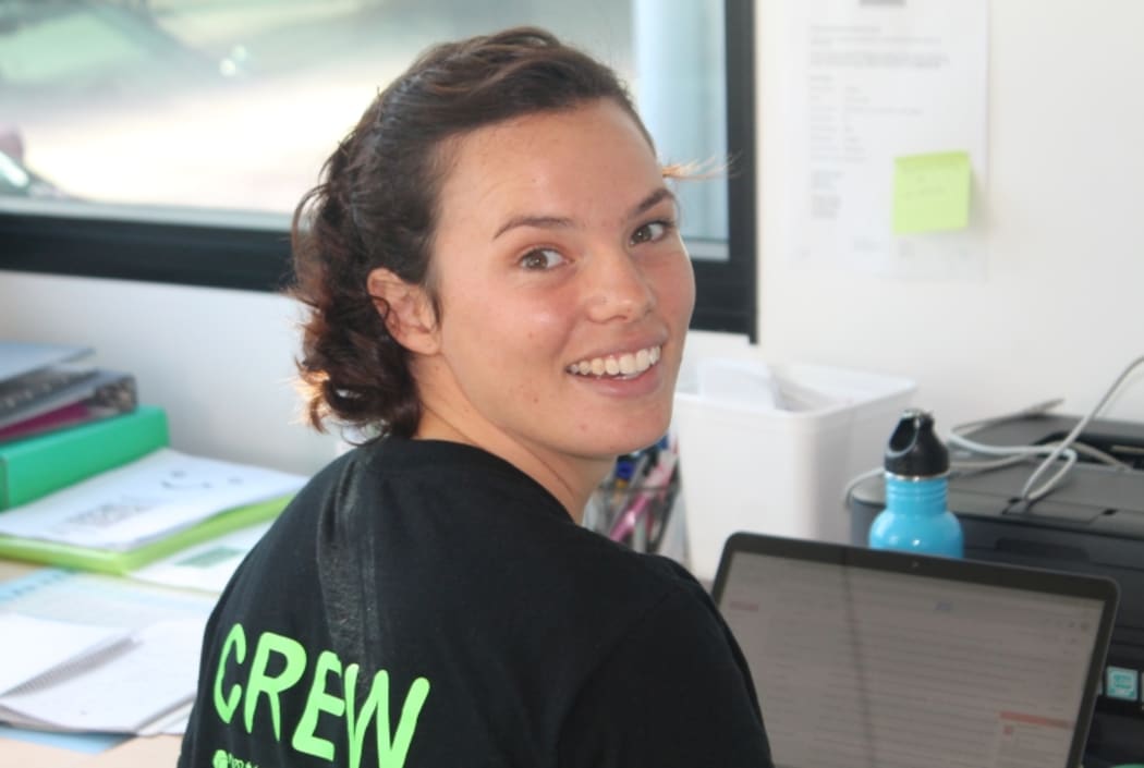 An image of logistics and volunteer co-ordinator Julie Crocker.
