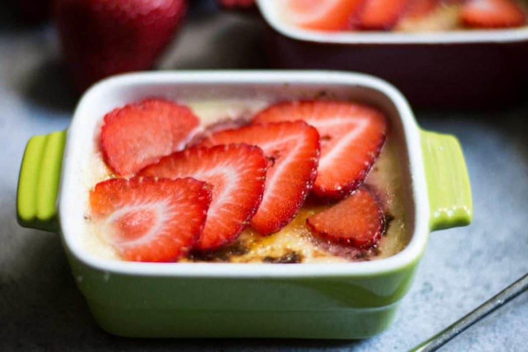 Simply Strawberry Brulee