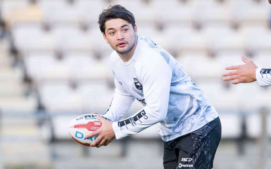 Kiwis and Melbourne Storm hooker Brandon Smith.