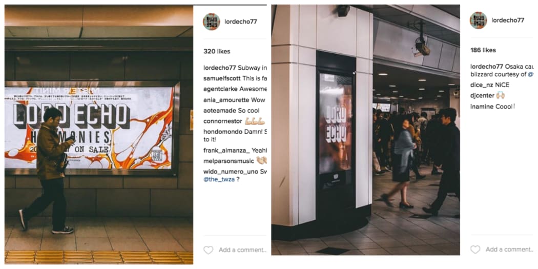 Lord Echo promo in Osaka, Japan