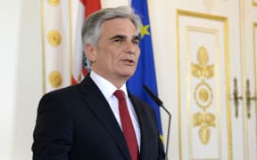 Austrian Chancellor Werner Faymann announces his withdrawal from all his offices.