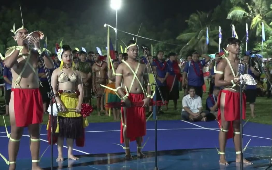 The opening ceremony of Palau 2025 Mini Games