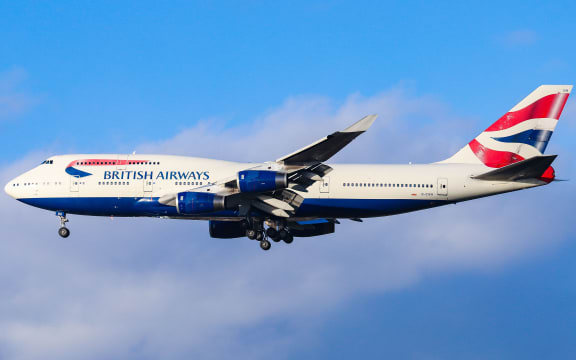 British Airways Boeing 747.