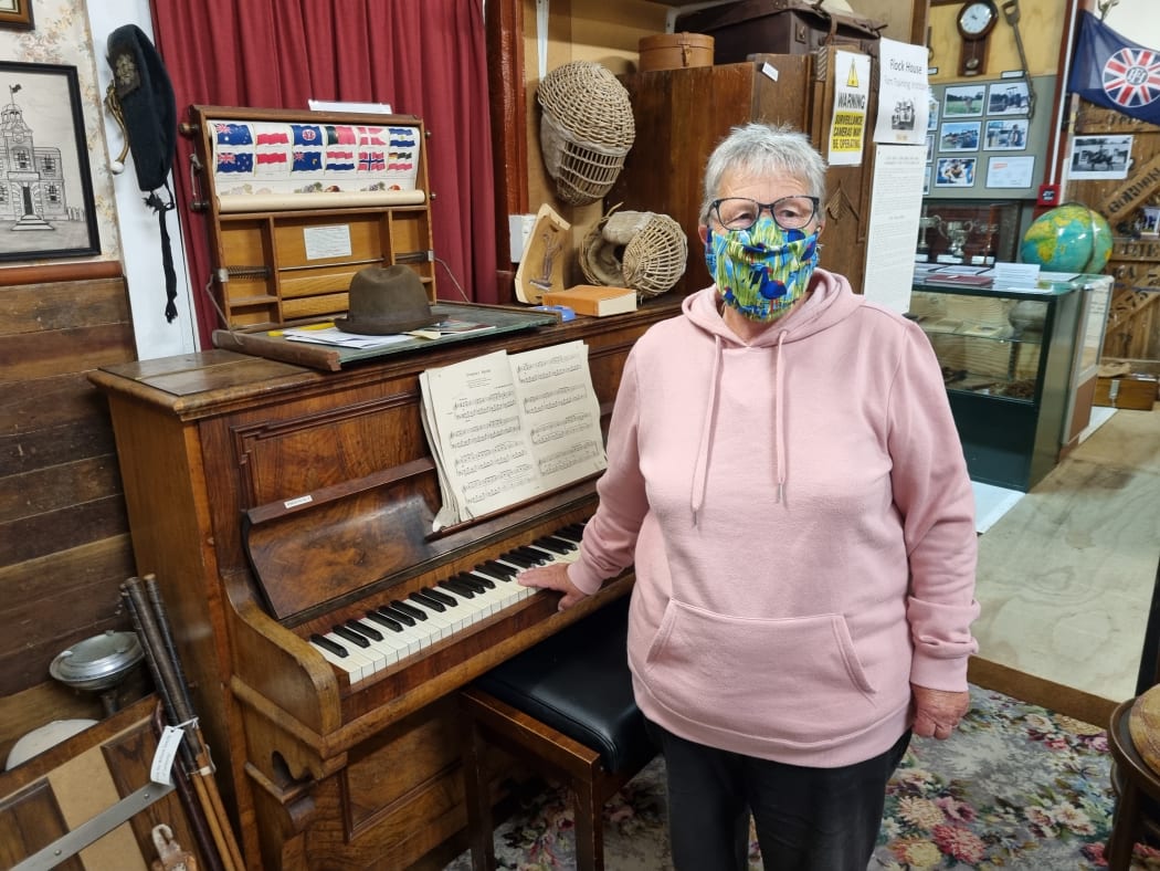Bulls Museum volunteer Helen Cooper wishes people would get vaccinated so everyone can move on.