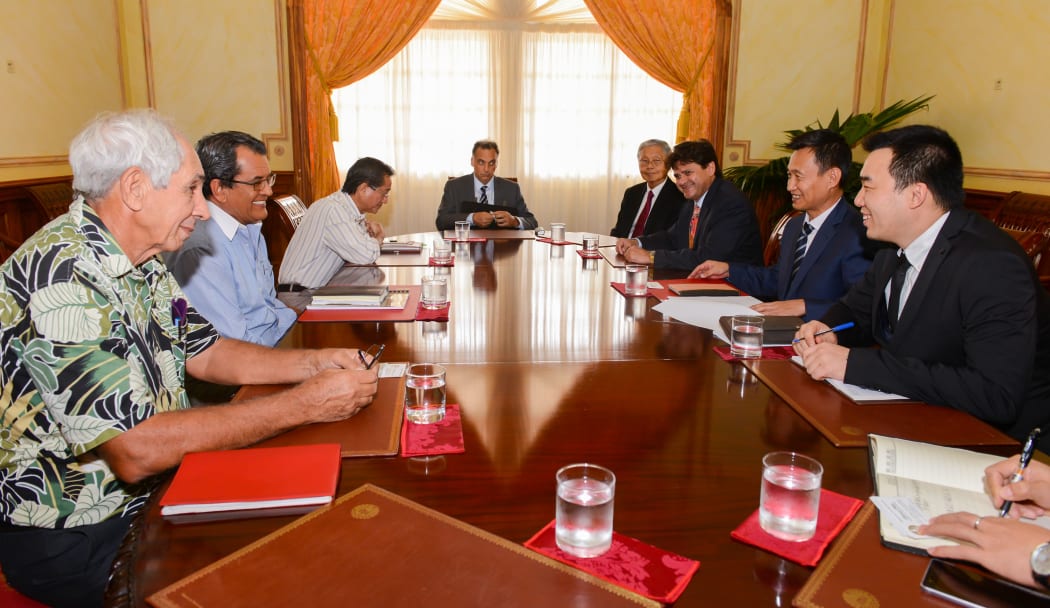French Polynesian government receives delegation from China Railway International Group