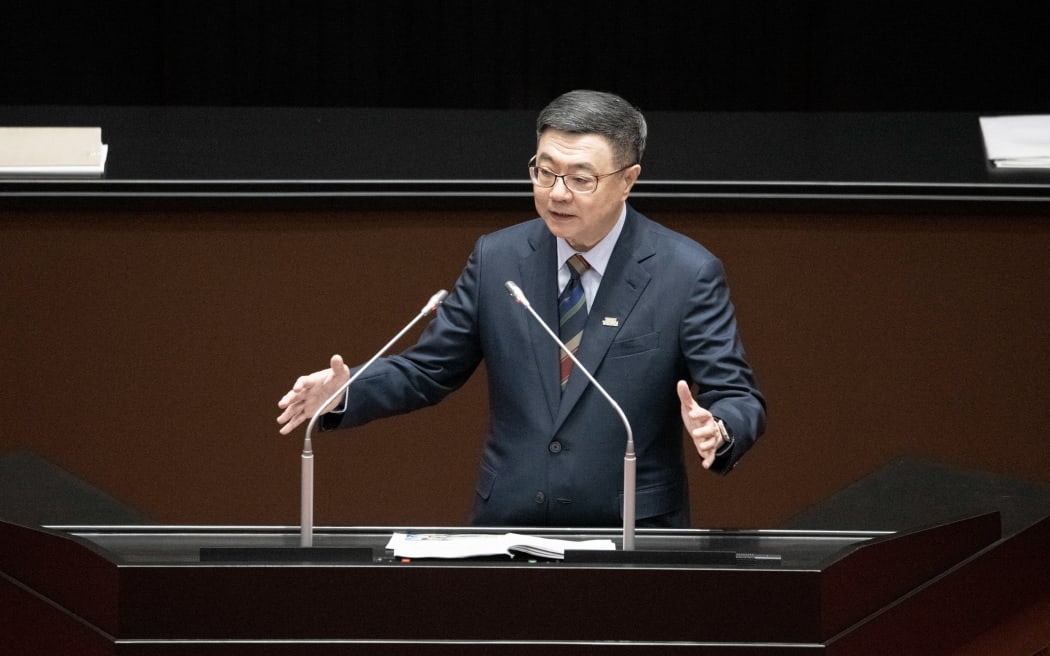 Taiwan's Premier Cho Jung-tai.