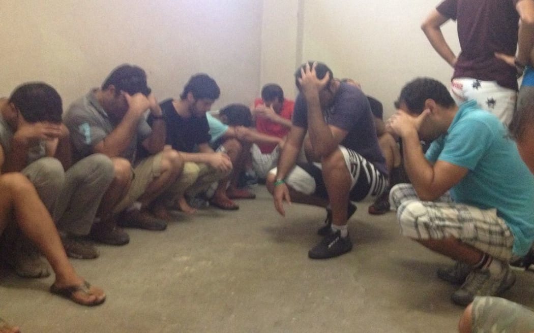 Refugees held in Nauru