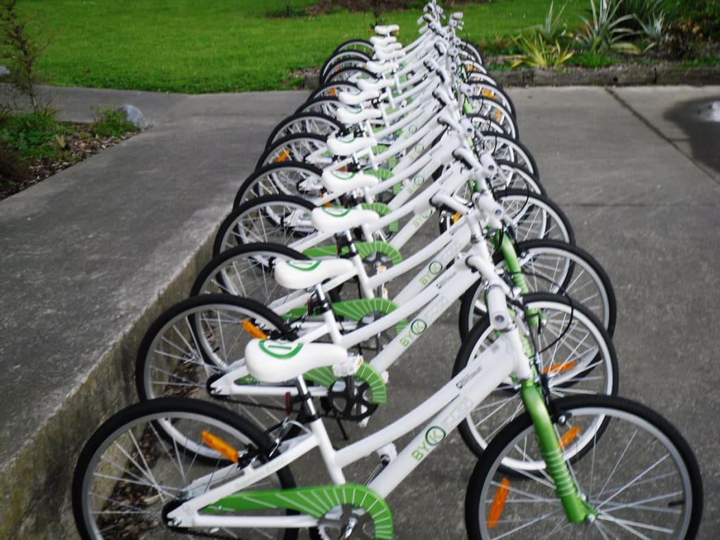 The stolen bicycles looked similar to these.