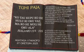 Tokelau Bible launch on Fakaofo 2025.