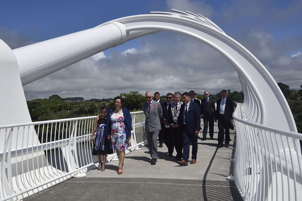 Prince Charles explores New Plymouth's coast