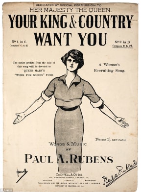 WWI Sheet Music