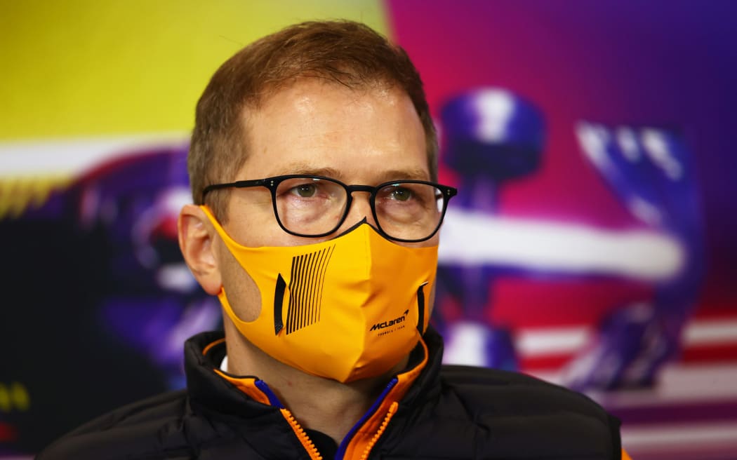 Andreas Seidl while at McLaren F1