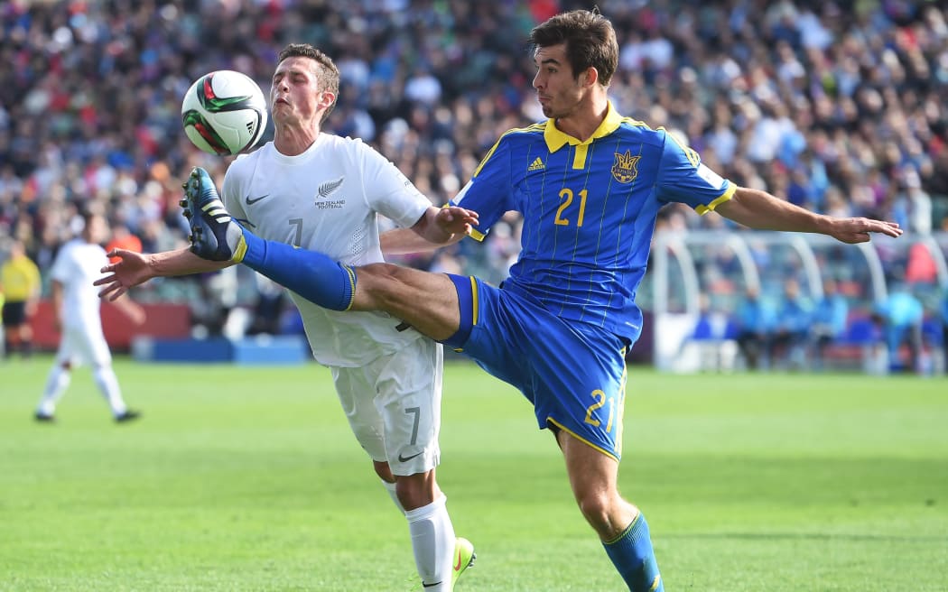 Action from the opening match of the under 20 FIFA World Cup, 2015.