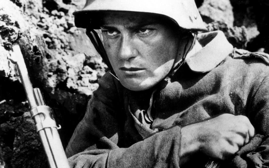 Lew Ayres in the 1930 film All Quiet on the Western Front