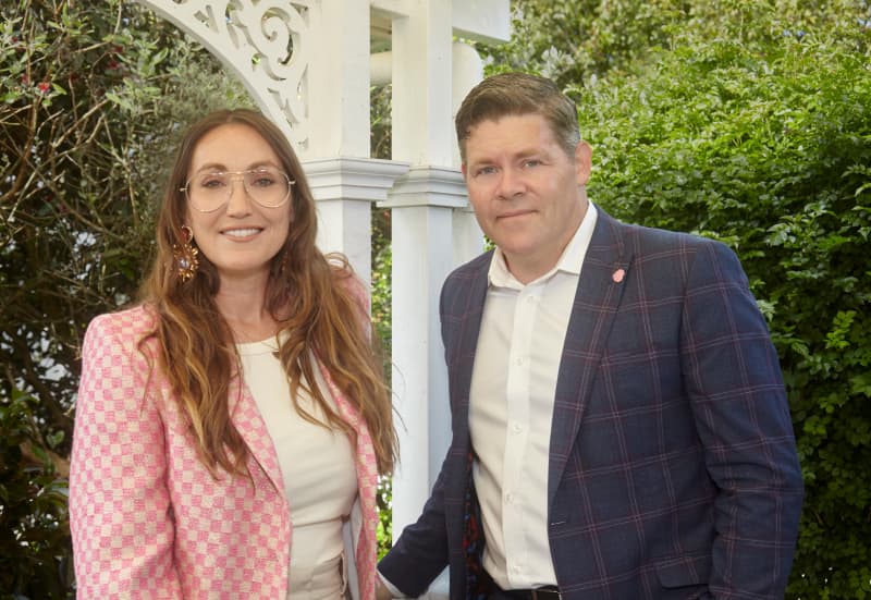 Hosts of Love it Or List It Alex Walls and Paul Glover.