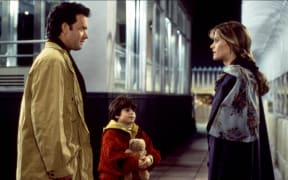 Sleepless in Seattle - Nuits blanches a Seattle 1993 directed by Nora Ephron; TriStar Pictures; Tom Hanks; Ross Malinger; Meg Ryan COLLECTION CHRISTOPHEL / RnB (Photo by TriStar Pictures / Collection ChristopheL via AFP)