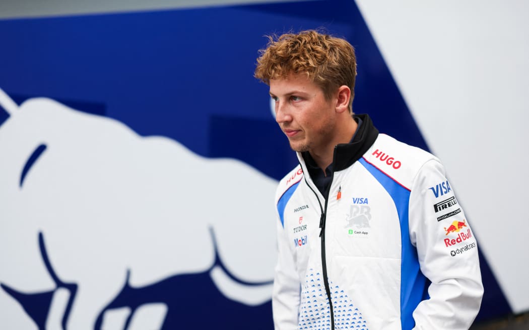 New Zealand F1 driver Liam Lawson.