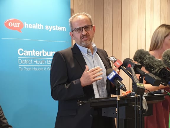 Vascular surgeon Adib Khanafer had tears in his eyes as he spoke to media.