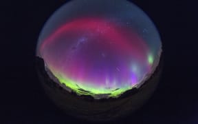 Southern Sky Aurora 8:40am