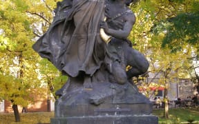 Statue of Ctirad and Šárka