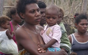 Mothers at Nalema Village, South Epi.