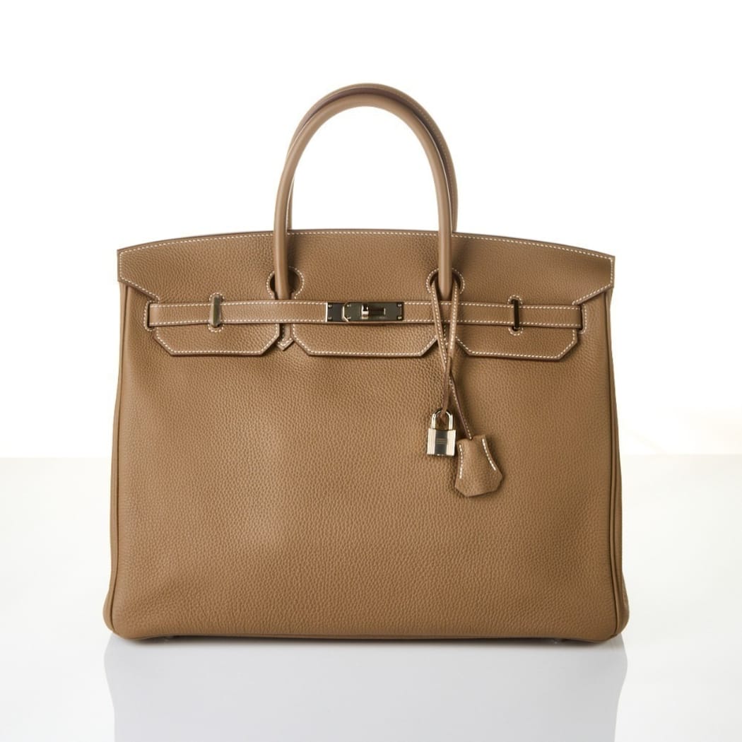 Hermes  Etoupe Togo Leather Birkin 40