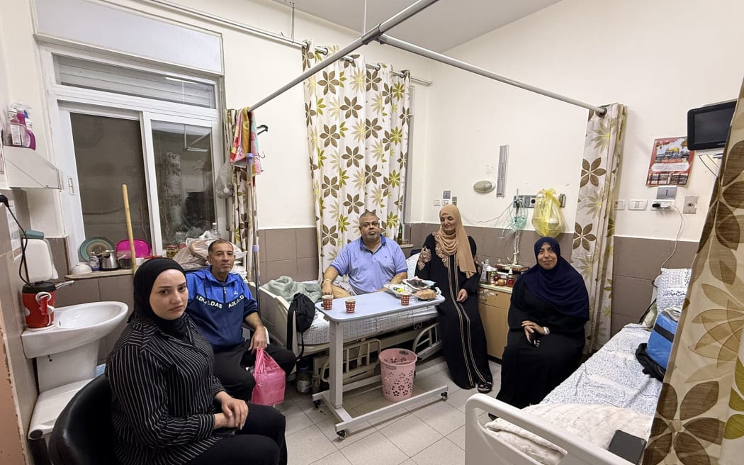 At least 89 Gazan patients and their companions due for deportation, according to medical teams in East Jerusalem. Rights advocates say Israel's attempt to send patients to Gaza is "unacceptable."
Mandatory Credit:	Abeer Salman/CNN via CNN Newsource
