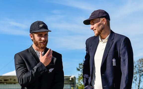 Kane Williamson of the Black Caps and Joe Root of England 2018.