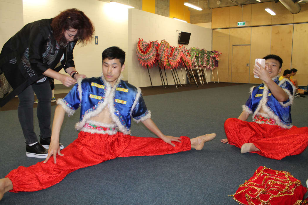 Chinese New Year - dancers, dragons and football!