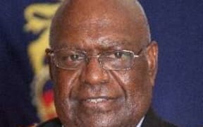 Sir Michael Ogio, Govenor General of Papua New Guinea.