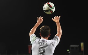 Deklan Wynne played for New Zealand at the Under-20 World Cup in June, seen here in action for the Junior All Whites against the USA at North Harbour Stadium, Auckland, Tuesday 2 June 2015. Copyright Photo: Andrew Cornaga / www.photosport.co.nz