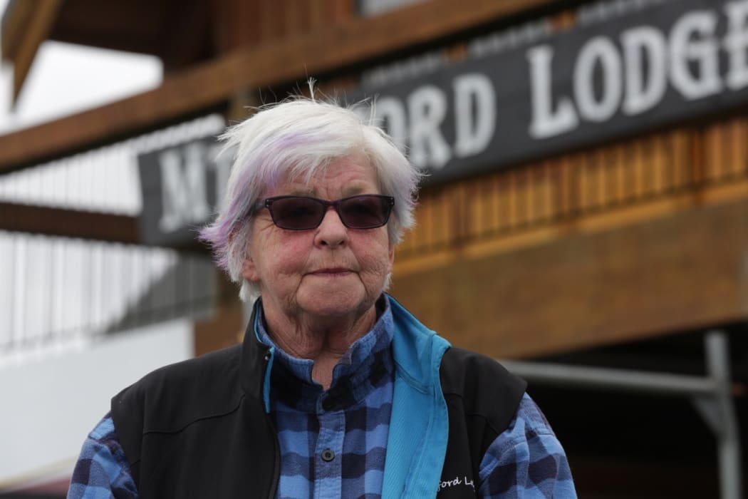 Jenny Yeoman took ownership of the lodge 'lyford lodge' only in July this year with her sister and sisters husband