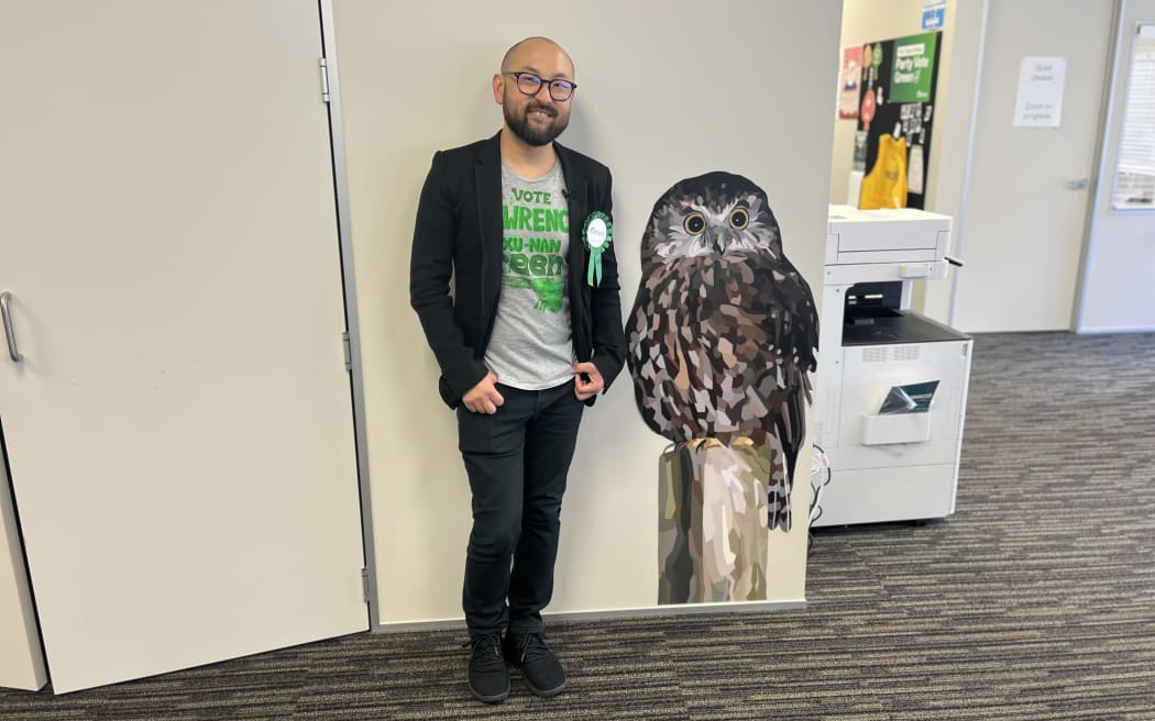 Lawrence Xu-Nan is Green Party's Epsom candidate.