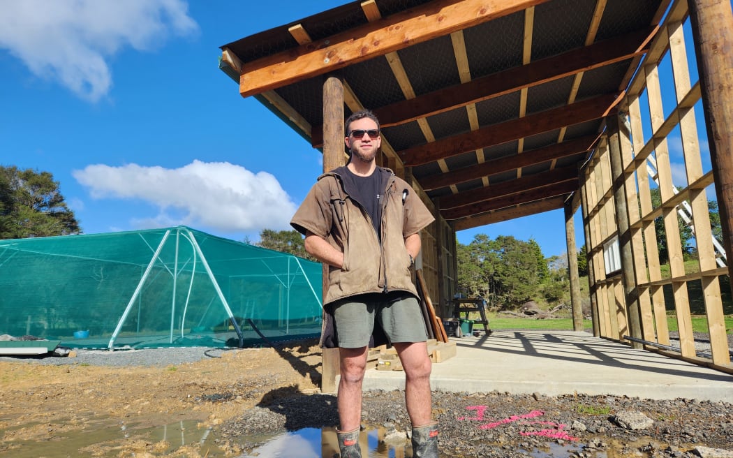 Jared Hiakita, through his social enterprise, ōNuku, is building a nursery to grow fruit trees for local marae and kura.