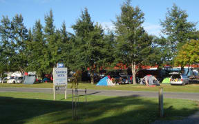 The view from Lumsden Motel.